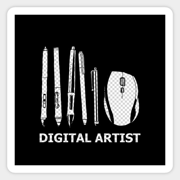 Digital Artist Sticker by eranfowler